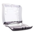 Towel Dispensers | San Jamar T1755TBK 11.5 in. x 5.5 in. x 11.5 in. Ultrafold Fusion C-Fold and Multifold Towel Dispenser - Black image number 2