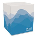 Facial Tissues | Georgia Pacific Professional 46200 Pacific Blue Select 2-Ply Cube Box Facial Tissue - White (36/Carton) image number 3