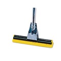 Mop Heads | Rubbermaid Commercial FG643600YEL 12 in. Sponge Mop Head Refill for Steel Roller - Yellow image number 2