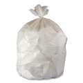 Low-Density Trash Bags | Heritage B8048ZC 40 in. x 48 in. 3 mil 45 Gallon Linear Low-Density Can Liners - Clear (75/Carton) image number 0
