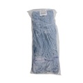 Mop Heads | Boardwalk BWK903BL Loop-End Cotton with Scrub Pad Mop Head - Large (12/Carton) image number 1