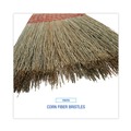 Brooms | Boardwalk BWK926CCT 55 in. Corn Fiber Bristles Parlor Broom - Natural (12/Carton) image number 4