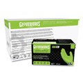 Food Service Disposable & Single Use Gloves | Ammex GWGN48100 8 mil Heavy-Duty Industrial Powder-Free Nitrile Gloves - X-Large, Green (1000/Carton) image number 3