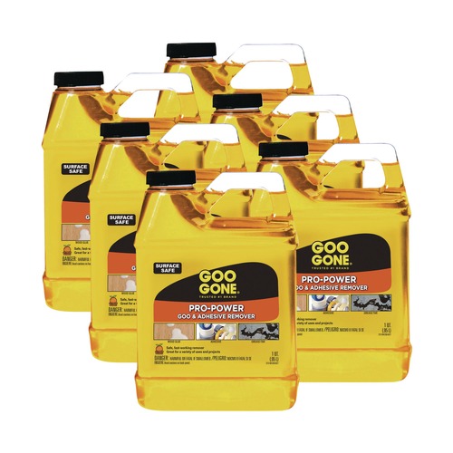 Paint, Graffiti & Gum Removers | Goo Gone 2112CT 1 qt Bottle Pro-Power Cleaner - Citrus Scent (6/Carton) image number 0