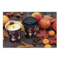 Cups | Dart DWTG12ST Thermoguard 12 oz. Insulated Paper Hot Cups - Steam Print (600/Carton) image number 5