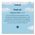Laundry Detergents | Method 318025 53.5 oz Laundry Detergent - Fresh Air Scent (4/Carton) image number 3