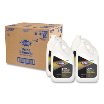 DISINFECTING AND CLEANING SOLUTIONS | Clorox 31351 128 oz. Refill Bottle CloroxPro Urine Remover for Stains and Odors (4/Carton)