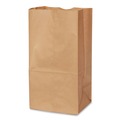 Grocery Bags | Ross & Wallace Paper Products 130308500SP 6 in. x 3.88 in. x 12.5 in. #8 Heavy-Duty Grocery Paper Bags - Kraft (500/Bundle) image number 2