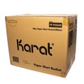 Food Containers & Lids | Karat FP-PSB48 7.99 in. x 2.4 in. 48 oz. Paper Food Bucket - White (270/Carton) image number 1
