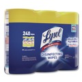 Cleaning Cloths & Wipes | LYSOL Brand 19200-84251 7 in. x 7.25 in. 1-Ply Disinfecting Wipes - Lemon and Lime Blossom/White (2/Carton) image number 5