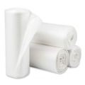 High-Density Trash Bags | Pitt Plastics PCRH404616N Eco Strong Plus 40 in. x 46 in. 16 mic 40 Gallon Can Liners - Natural (250/Carton) image number 0