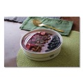 Food Containers & Lids | Eco-Products EP-BSC32S-GS 7.28 in. Diameter x 2.48 in. GreenStripe Paper Food Containers - White (300/Carton) image number 5