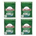 Dishwashing Detergents | Cascade 80797047 Complete ActionPacs, Fresh Scent, 17.6 oz Bag, 33 Pacs/Bag, 4 Bags/Carton image number 0