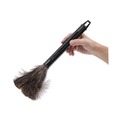 Dusters | Boardwalk BWK914FD 9 in. to 14 in. Retractable Plastic Handle Feather Duster - Black image number 1