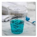 Medical Cups & Accessories | Dart TP10DGM 10 oz. Graduated Plastic Medical and Dental Cups - Clear (1000/Carton) image number 2