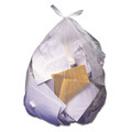 High-Density Trash Bags | Heritage Z8048HN R02 40 in. x 48 in. 45 Gallon 14 mic High-Density Waste Can Liners - Natural (250/Carton) image number 0
