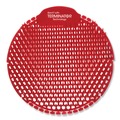 Toilet & Urinal Deodorizers | Fresh Products S7-F-005I030M-82-AAA10-00 Slant7 with Terminator Urinal Screen - Forest Scent, Red (5/Box) image number 0