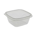 Food Containers & Lids | Pactiv Corp. SAC0516 EarthChoice 16 oz. Square Recycled Bowl - Clear (504/Carton) image number 0