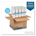 Cups | Dixie 5310DX PerfecTouch 10 oz.Paper Hot Cups - Coffee Haze Design (25/Sleeve, 20 Sleeves/Carton) image number 1