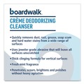 All Purpose Cleaners & Degreasers | Boardwalk BWK4849 32 oz Creme Deodorizing Cleanser - Mint Scent (12/Carton) image number 2
