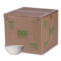 Bowls | Eco-Products EP-BL46CNFA 46 oz Vanguard Renewable and Compostable Sugarcane Bowls - White (400/Carton) image number 0