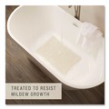 Safety Mats | Rubbermaid Commercial 1982726 Safti Grip Latex-Free 16 in. x 28 in. Vinyl Bath Mat - White image number 4