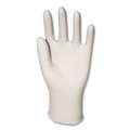 Food Service Disposable & Single Use Gloves | Boardwalk BWK315XLBX 4 mil 9.5 in. Long Powder-Free Synthetic Vinyl Gloves - Extra Large, Beige (100/Box) image number 1