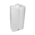Food Containers & Lids | Pactiv Corp. YTH100800000 6.38 in. x 6.38 in. x 3 in. Foam Hinged Lid Container With Single Tab Lock - White (500/Carton) image number 2
