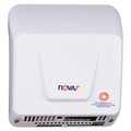 Hand Dryers | WORLD DRYER 083000000 110V-240V 9 in. x 9.75 in. x 4 in. Aluminum NOVA Hand Dryer - White image number 1