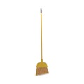 Brooms | Boardwalk BWKBRMAXIL 55 in. Handle Corn Fiber Angled-Head Lobby Brooms - Yellow (12/Carton) image number 0
