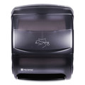 Towel Dispensers | San Jamar T850TBK 11.5 in. x 11.25 in. x 13.5 in. Integra Lever Roll Towel Dispenser - Black Pearl image number 0