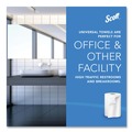 Perforated Roll & Hand Towels | Scott 01000 8 in. x 1000 ft. 1.5 in. Core 1-Ply Essential High Capacity Hard Roll Towels - White (12 Rolls/Carton) image number 9