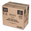 Bowls | Dart 5B20 5 oz. Insulated Foam Bowls - White (1000/Carton) image number 4