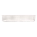 Steam Table Parts | Handi-Foil HFA 321HDL 10.75 in. x 13.12 in. High Dome Lids for Half-Size Pan (100/Carton) image number 3