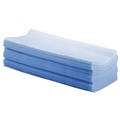 Cleaning Cloths & Wipes | Boardwalk BWK-P070IDB 8.26 in. x 16.75 in. Hydrospun Wipers - Blue (1000/Carton) image number 2