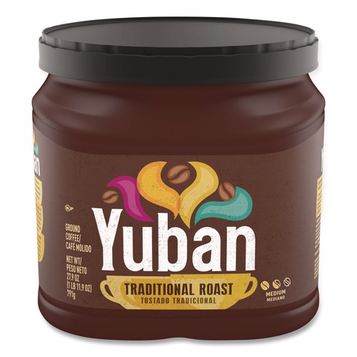 Coffee - Caffeinated | Yuban 4300009410 27.9 oz Canister Traditional Original Premium Coffee image number 0