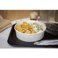 Food Containers & Lids | Karat FP-PSB48 7.99 in. x 2.4 in. 48 oz. Paper Food Bucket - White (270/Carton) image number 3