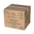 Food Containers & Lids | Dart 95HTPF3R 9.3 in. x 9.5 in. x 3 in. 3-Compartment Foam Hinged Lid Container - White (200/Carton) image number 0