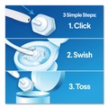 Toilet Brushes | Clorox 03191 ToiletWand Disposable Toilet Cleaning System with Handle/Caddy/Refills - White (6/Carton) image number 7