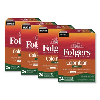 Folgers 5000363988 Coffee K-Cups - Colombian Decaf (96/Carton)