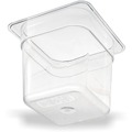 Food Storage Containers & Lids | Carlisle 3068507 6.38 in. x 6.75 in. x 6 in. 2.5 qt. StorPlus Polycarbonate Food Pan - Clear image number 2