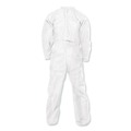 Hand Sanitizing Wipes | Ansell 49105 A20 Breathable Particle Protection Coveralls with Zip Closure - Double Extra Large, White (24/Carton) image number 2