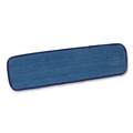Mop Heads | Nexstep Commercial Products 96964-12 MaxiPlus Microfiber Pads, 18-in, Blue image number 0