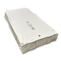 Pizza Boxes | Karat FP-PBF16W 16 in. x 16 in. x 1.97 in. Corrugated Paper Boxes - White/Brown (50/Bundle) image number 1