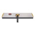 Floor Dusters & Accessories | Rubbermaid Commercial HYGEN FGQ57000YL00 24w x 4-1/2d HYGEN Quick Connect Aluminum S-S Squeegee Frame - Yellow image number 0