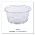 Cups | Boardwalk BWKPRTN2TS 2 oz. Polypropylene Souffle/Portion Cups - Clear (2500/Carton) image number 5