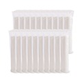 Cup Lids | SOLO DLX10R-00007 Lift Back and Lock Tab Cup Lids For 10 oz. Trophy Foam Cups - White (2000/Carton) image number 1