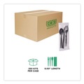Cutlery Kits | Eco-Products EP-S115 6 in. 100 percent Recycled Content Cutlery Kit - (250/Carton) image number 3