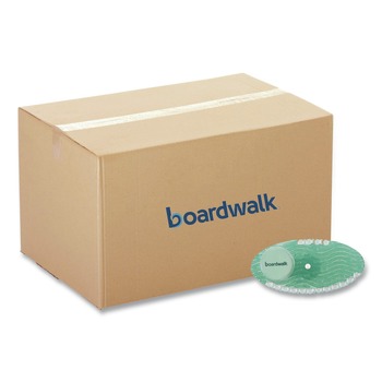 METERED DISPENSER REFILLS | Boardwalk CURVP010I060M02AAS8100 Curve Solid Air Freshener - Cucumber Melon Fragrance, Green (10/Box, 6 Boxes/Carton)