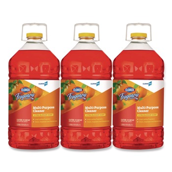 Clorox 60615CT 175 oz. Bottle CloroxPro Fraganzia Multi-Purpose Cleaner - Citrus Blossom Scent (3/Carton)